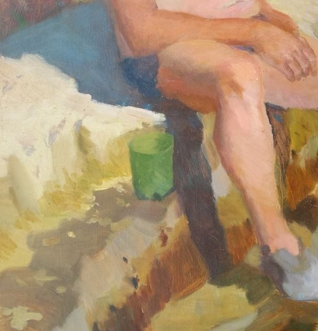 Oil painting Hot day Alex Ditriev - 4