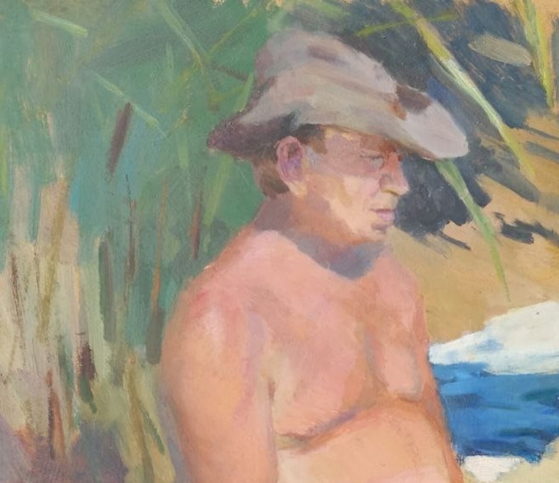 Oil painting Hot day Alex Ditriev - 5