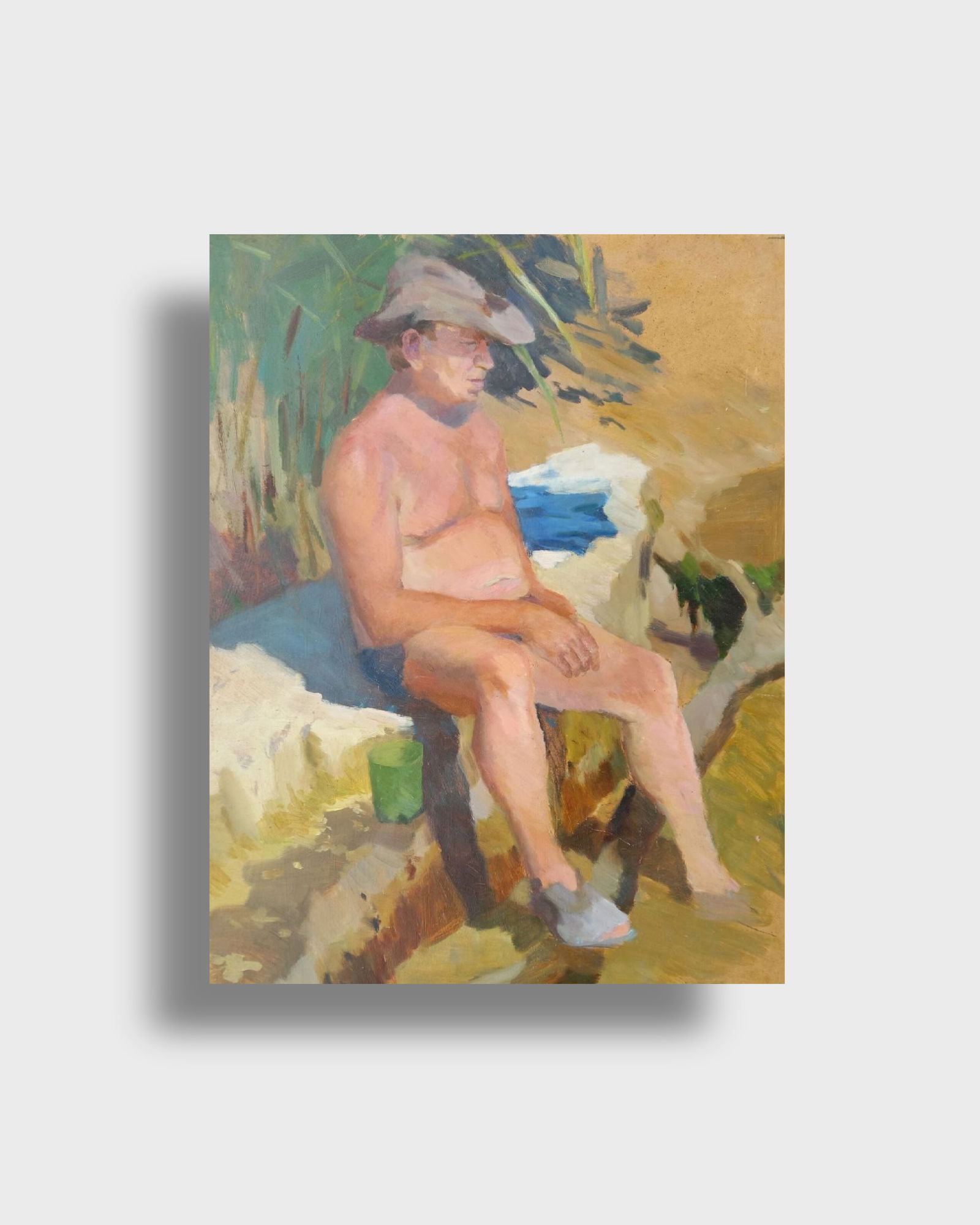 Oil painting Hot day Alex Ditriev - 6