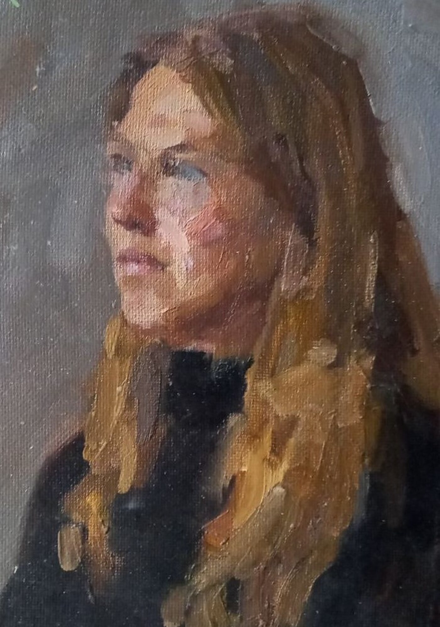 Oil painting Female portrait Alex Ditriev - 3