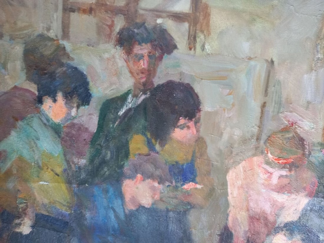 Oil painting Students Alex Ditriev - 5