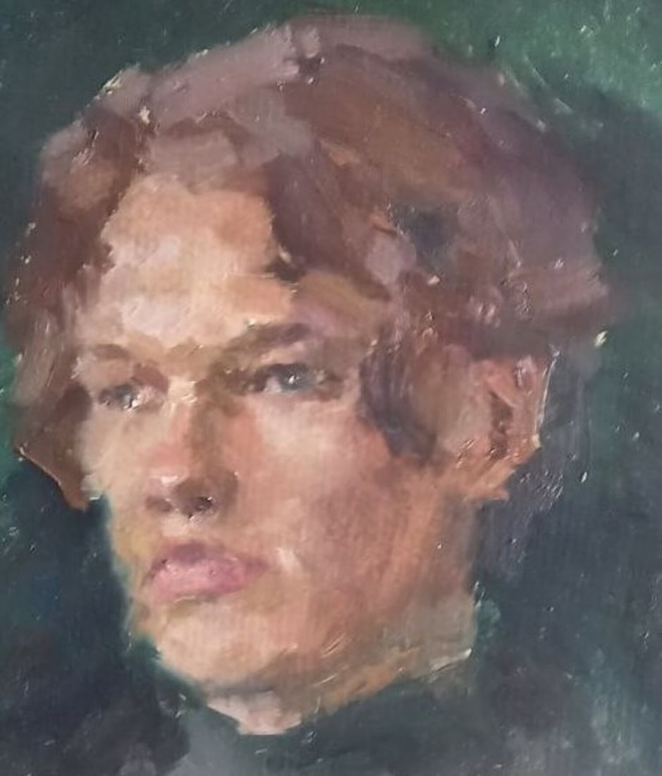 Oil painting Portrait Alex Ditriev - 2