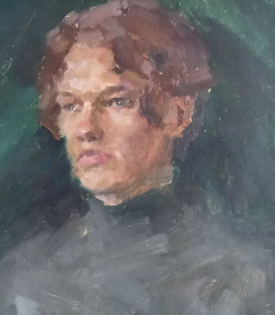 Oil painting Portrait Alex Ditriev - 3