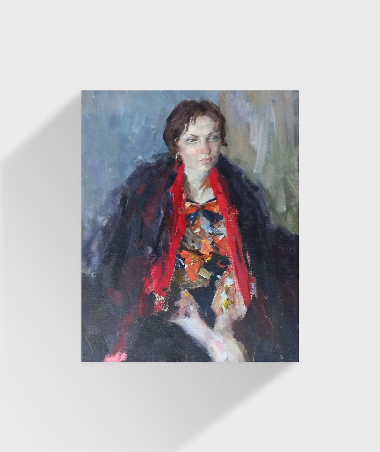 Oil painting Female portrait Alex Ditriev - 6