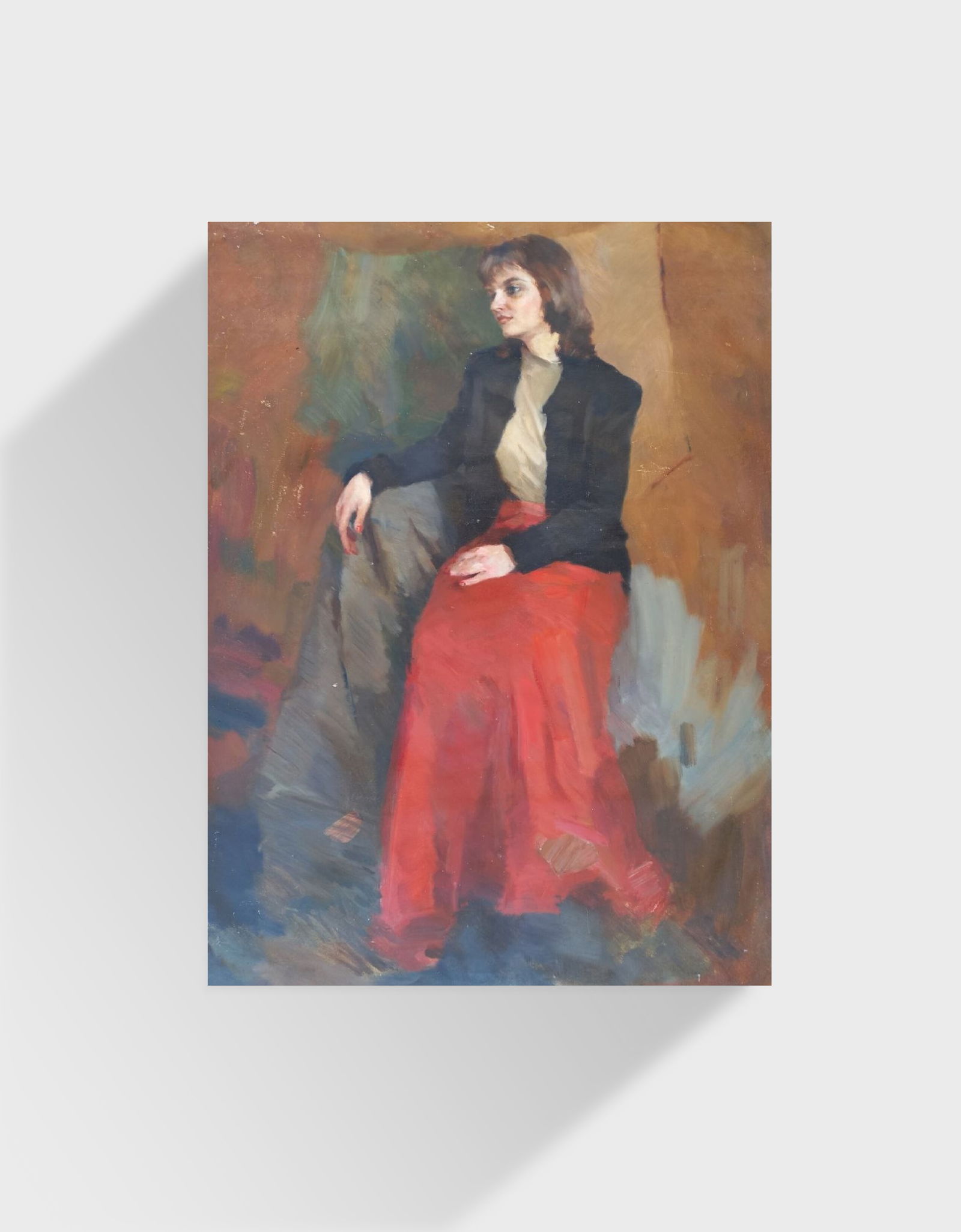 Oil painting Female portrait Alex Ditriev - 6