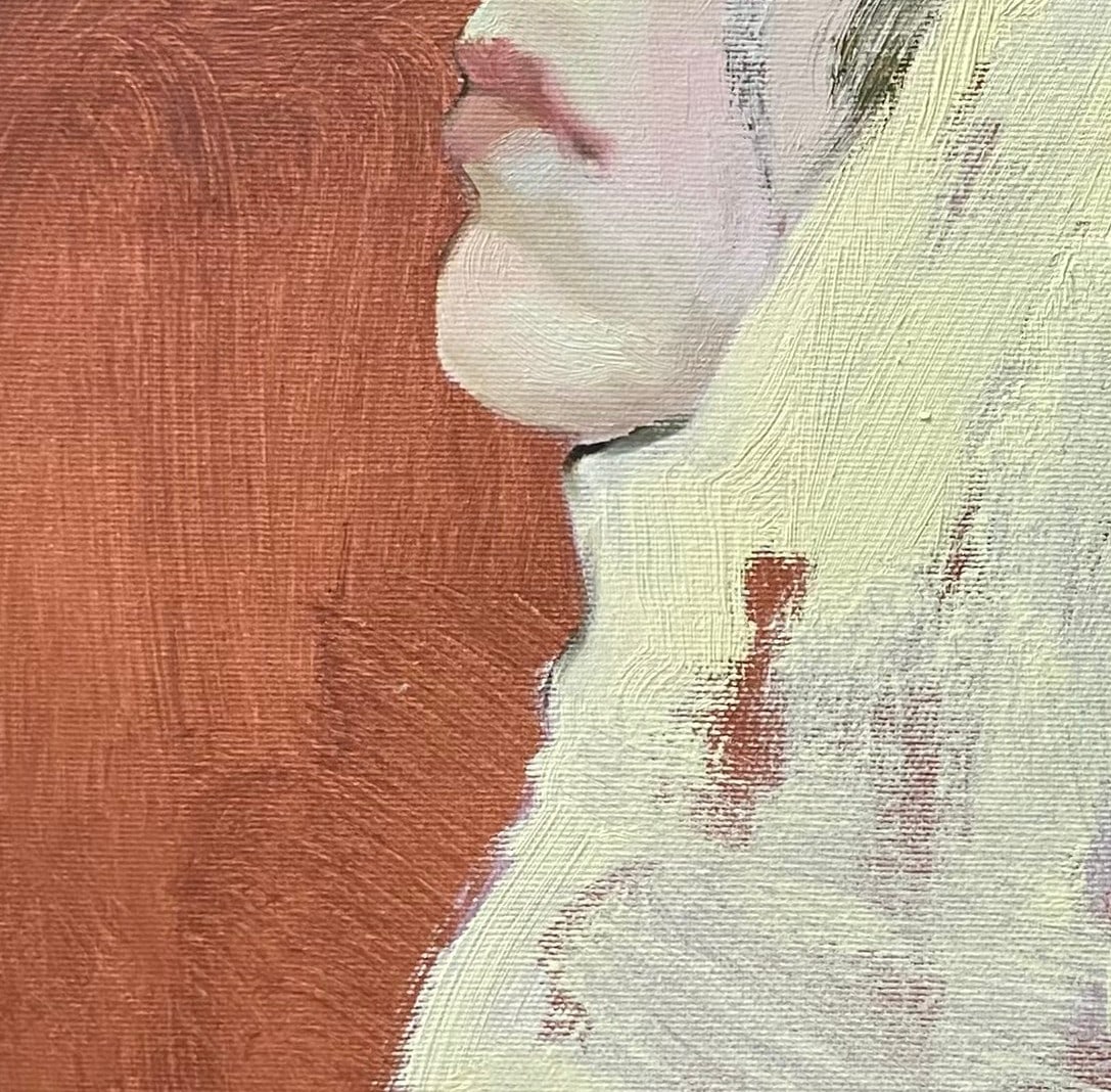 Oil painting Two women Yulia D. - 6