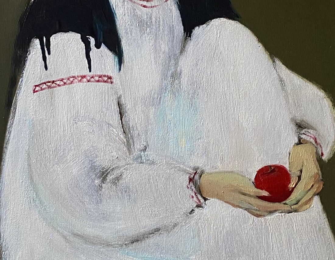 Oil painting Woman Yulia D. - 10