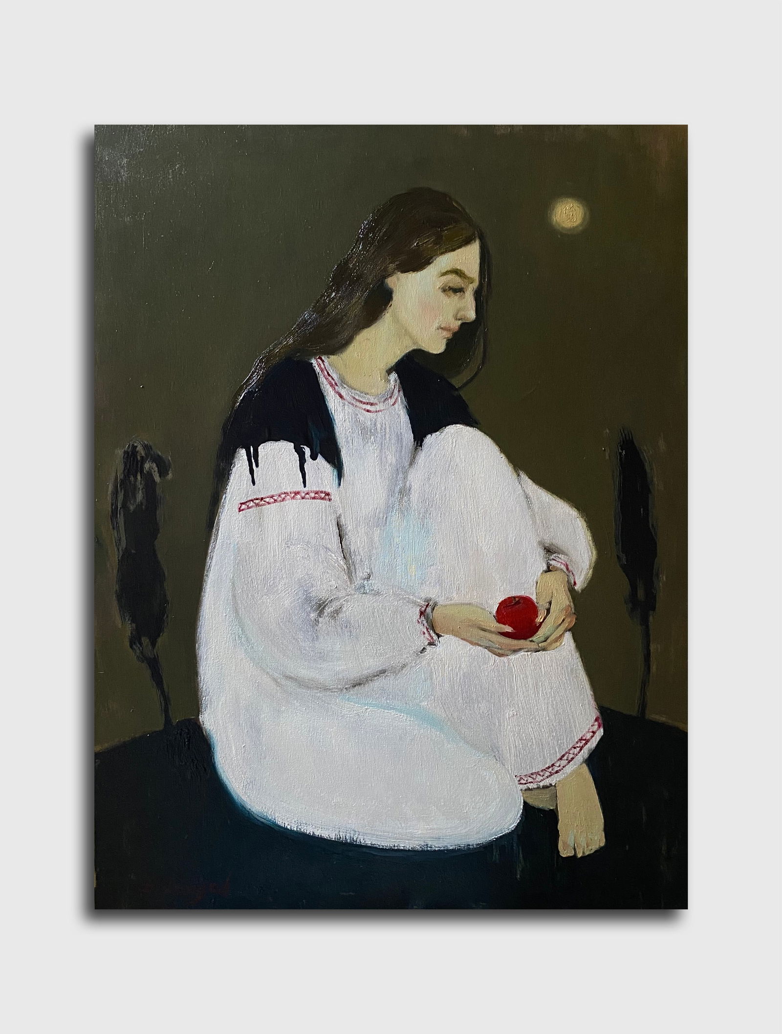 Oil painting Woman Yulia D. - 2