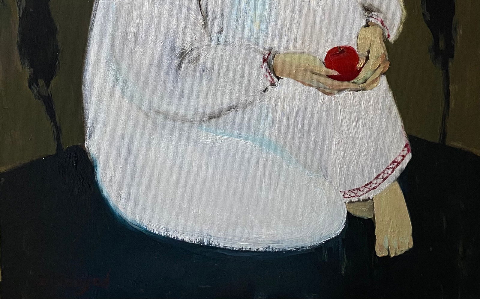 Oil painting Woman Yulia D. - 5