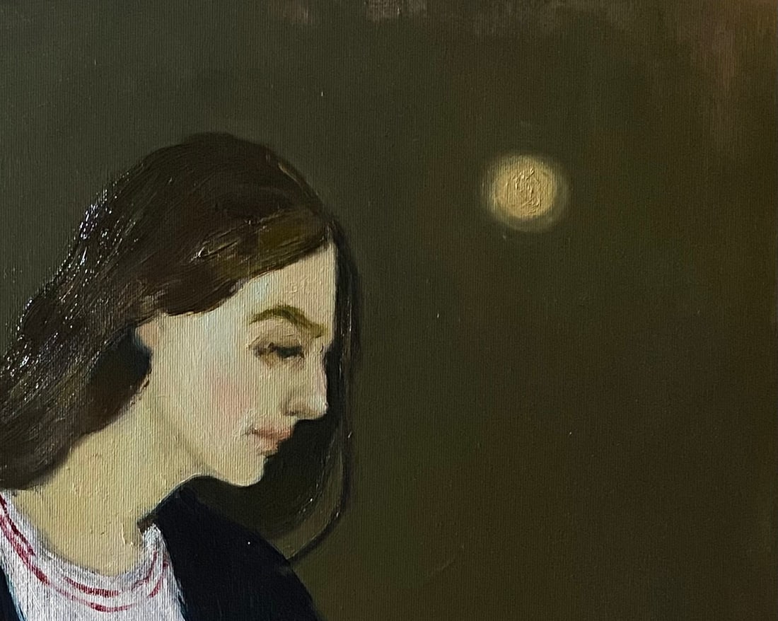 Oil painting Woman Yulia D. - 6