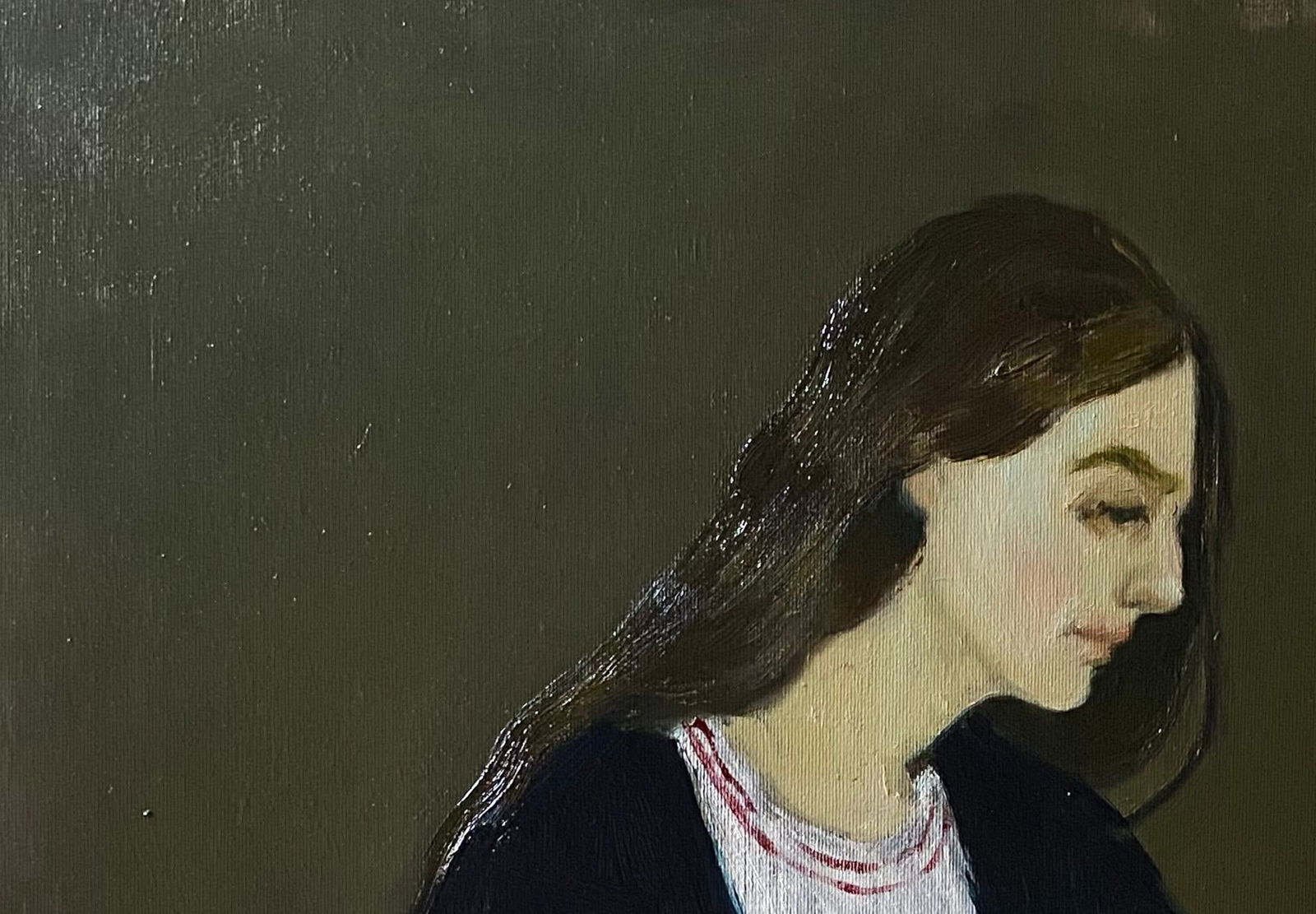 Oil painting Woman Yulia D. - 7