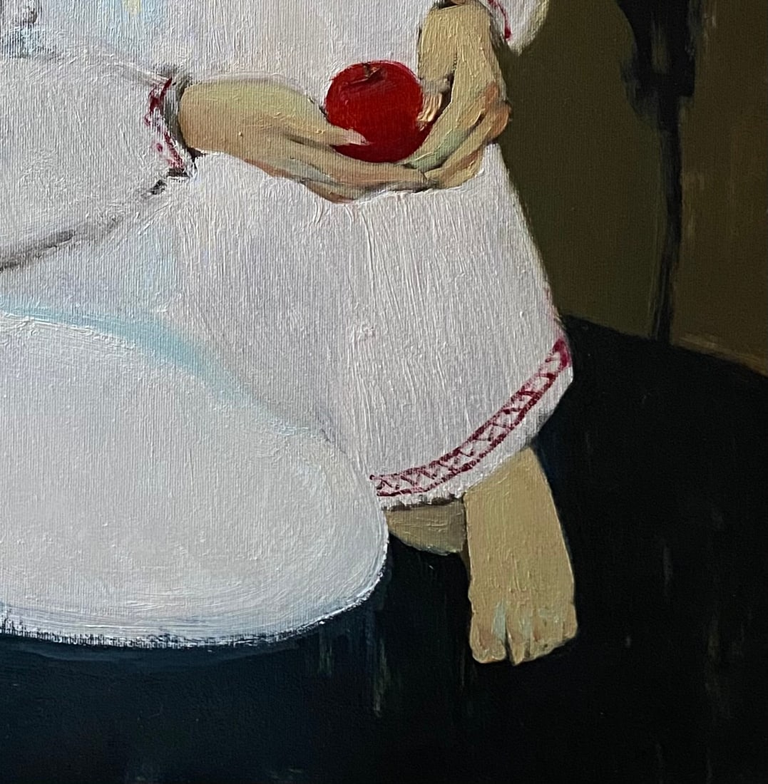 Oil painting Woman Yulia D. - 8