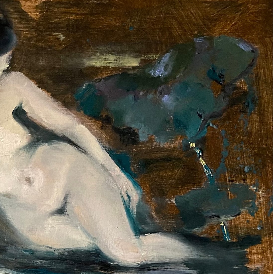 Oil painting Figure Woman Yulia D. - 5