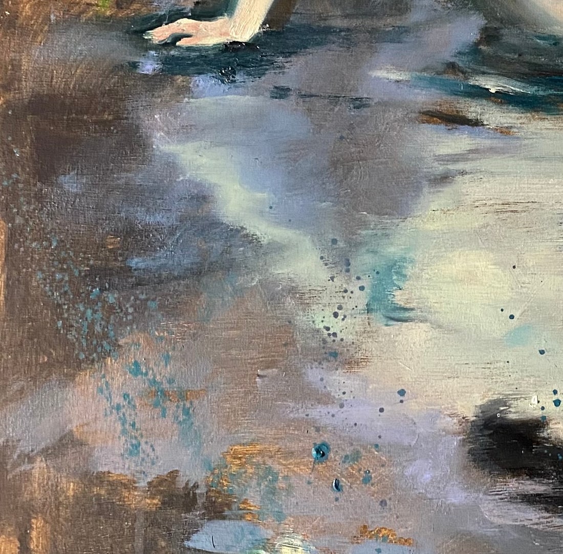 Oil painting Figure Woman Yulia D. - 6