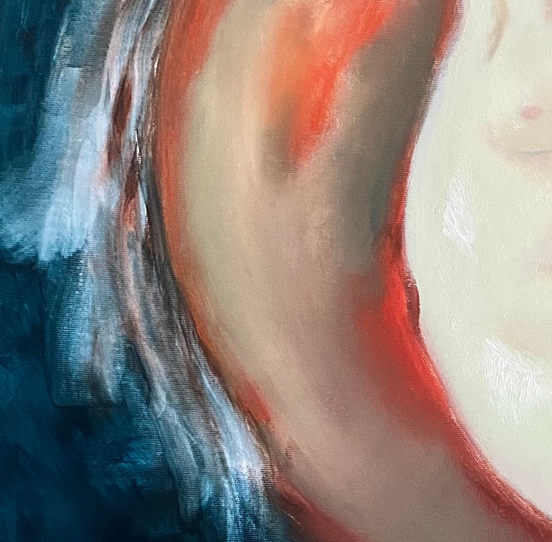 Oil painting Figure Woman Yulia D. - 6