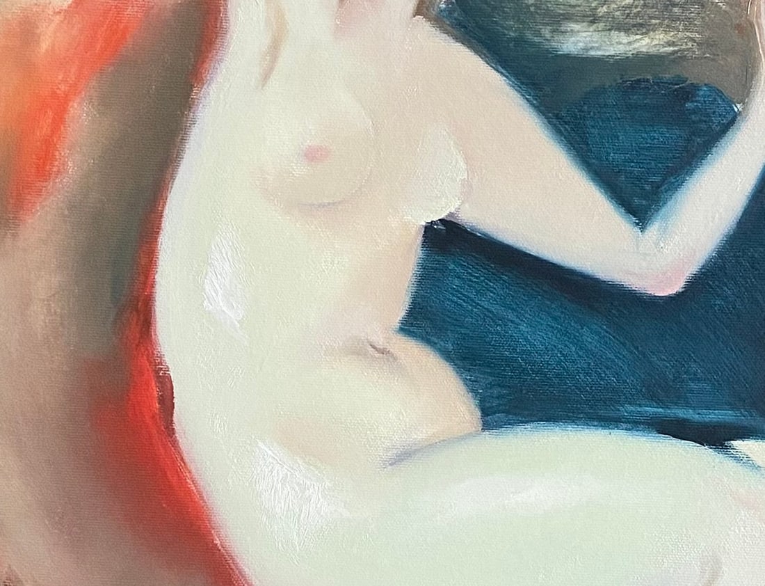 Oil painting Figure Woman Yulia D. - 7