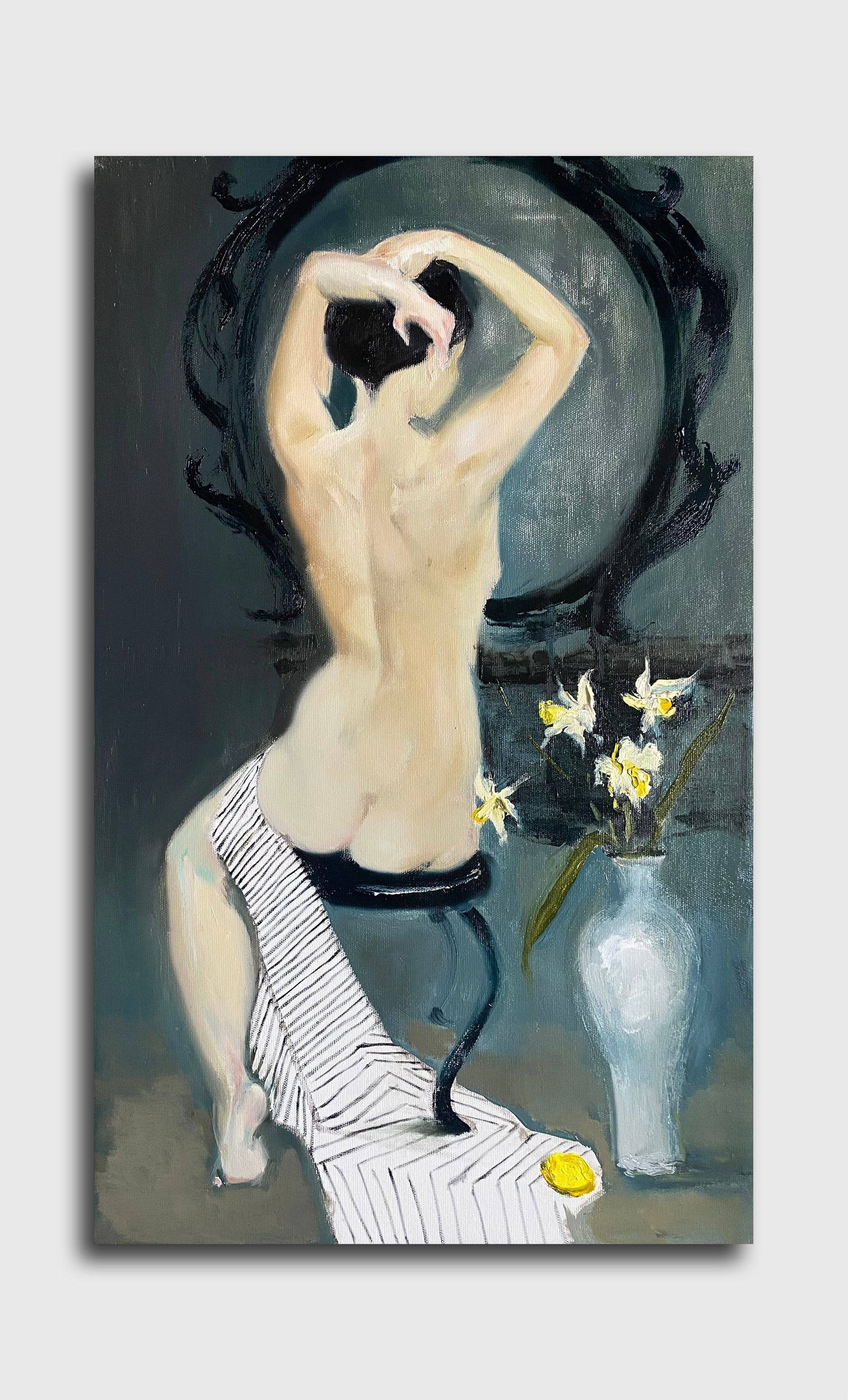 Oil painting Figure Woman Yulia D. - 2