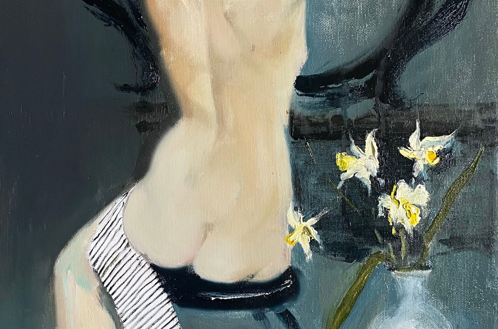 Oil painting Figure Woman Yulia D. - 4