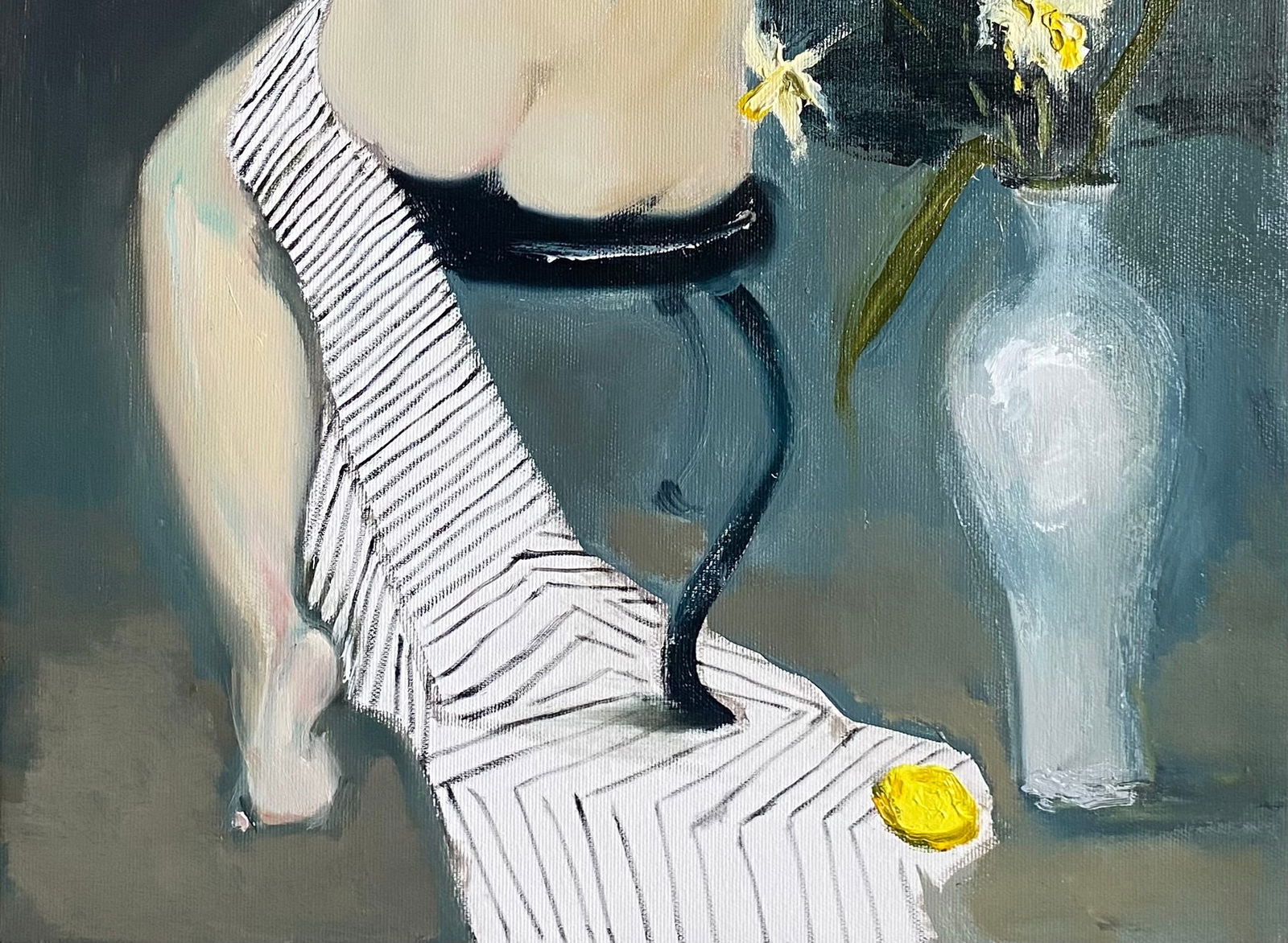 Oil painting Figure Woman Yulia D. - 5