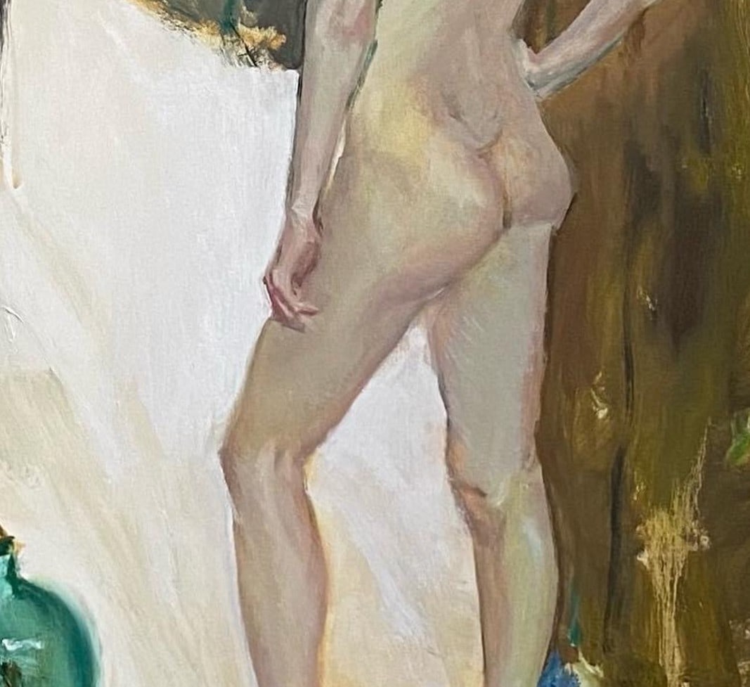 Oil painting Figure Woman Yulia D. - 10
