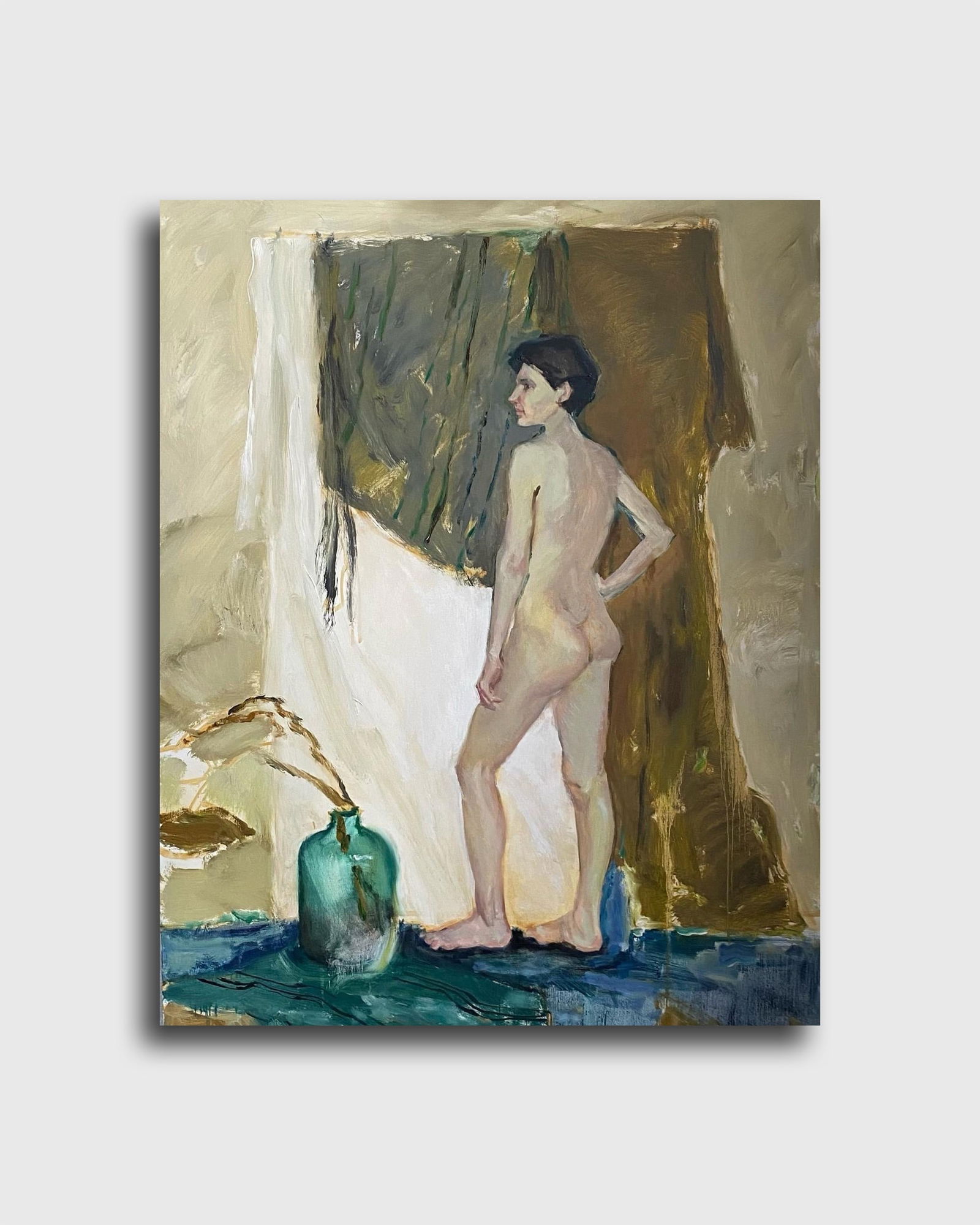 Oil painting Figure Woman Yulia D. - 2