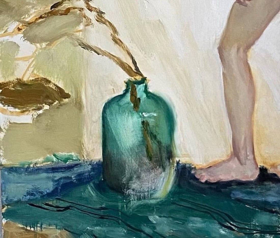 Oil painting Figure Woman Yulia D. - 5