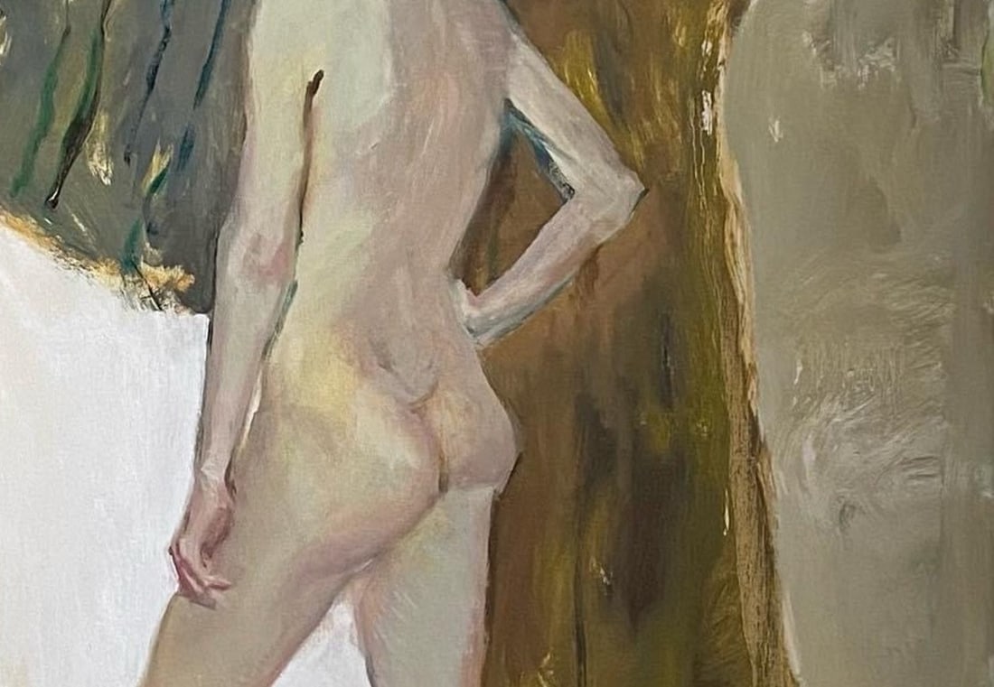 Oil painting Figure Woman Yulia D. - 8