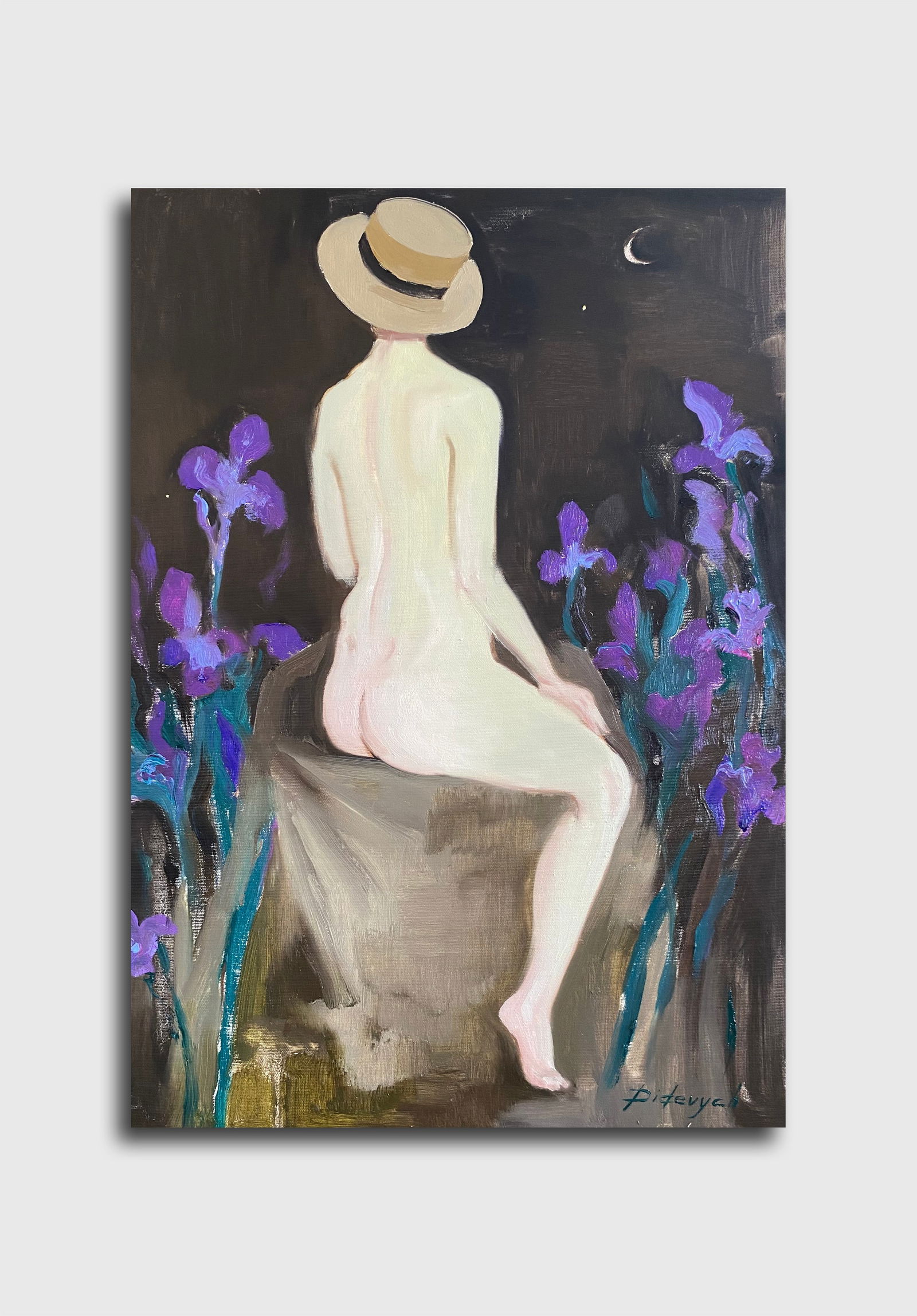 Oil painting Figure Woman Yulia D. - 2