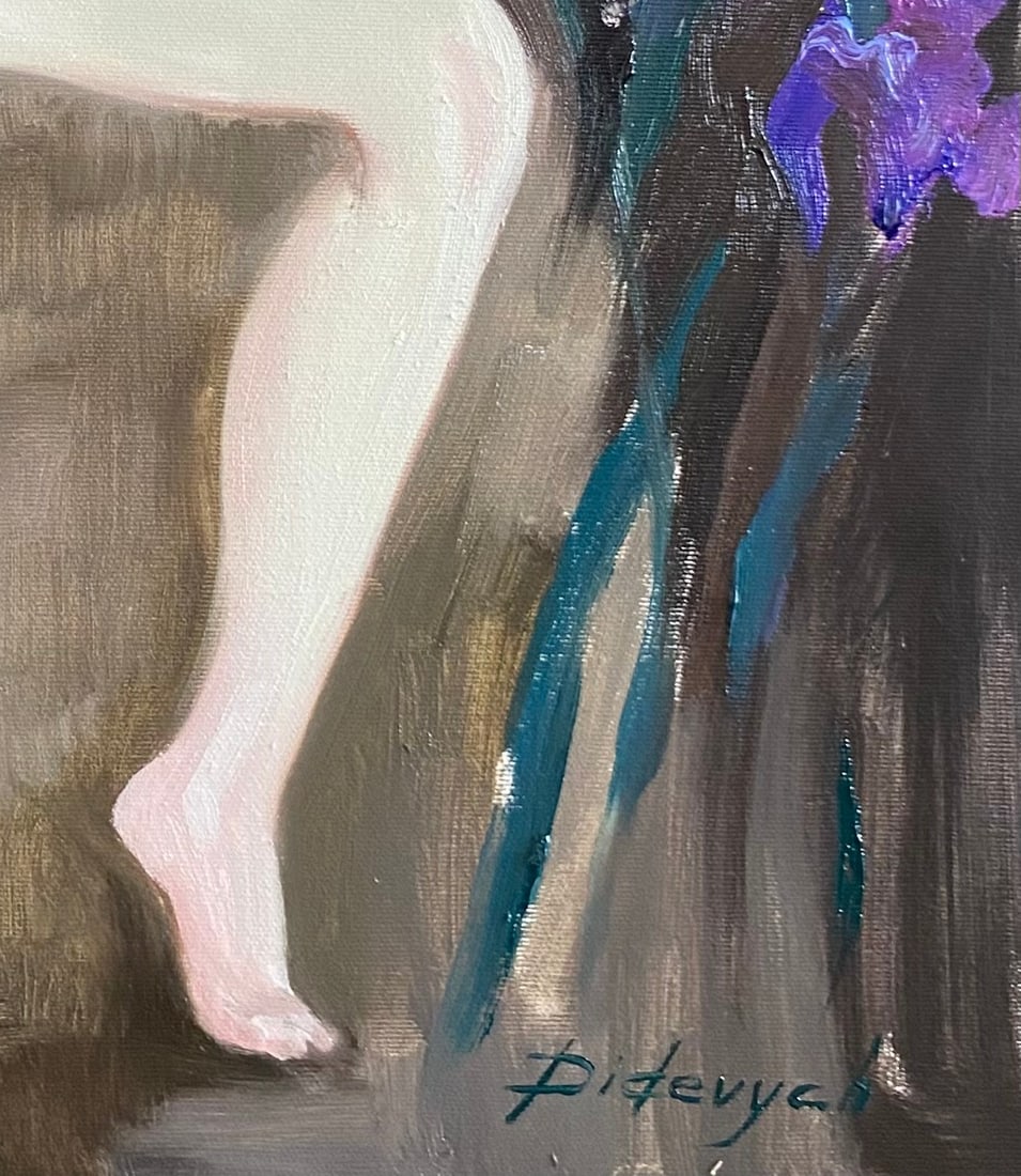 Oil painting Figure Woman Yulia D. - 5