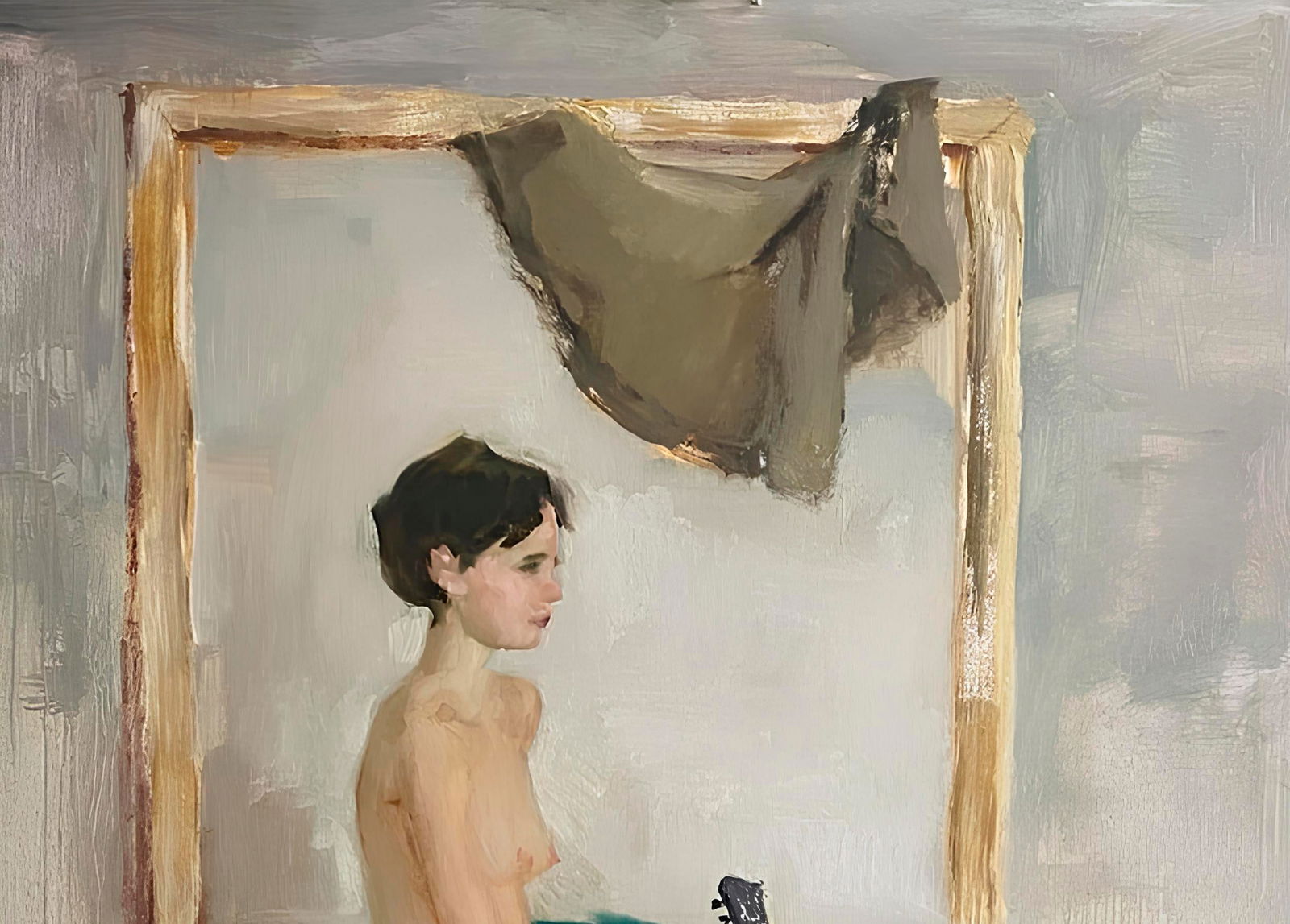 Oil painting Figure girl Yulia D. - 6