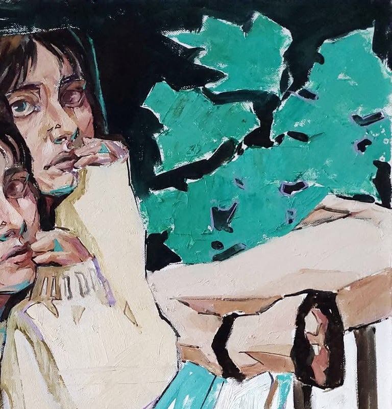 Oil painting Girl Katya F - 6