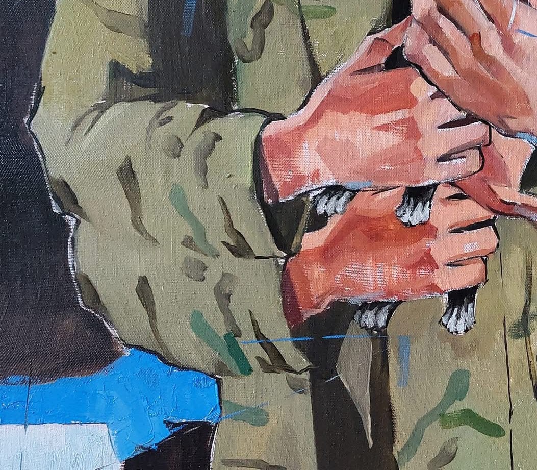 Oil painting kittens Katya F - 10