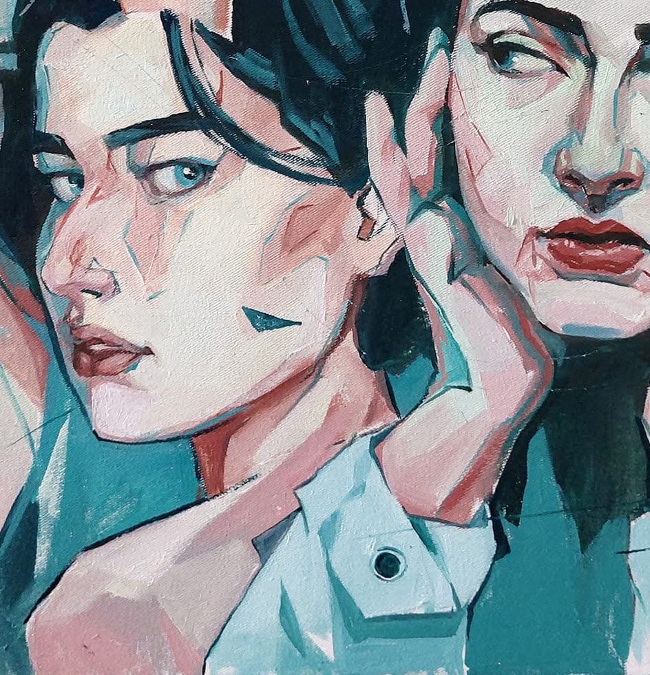 Oil painting filter Katya F - 11