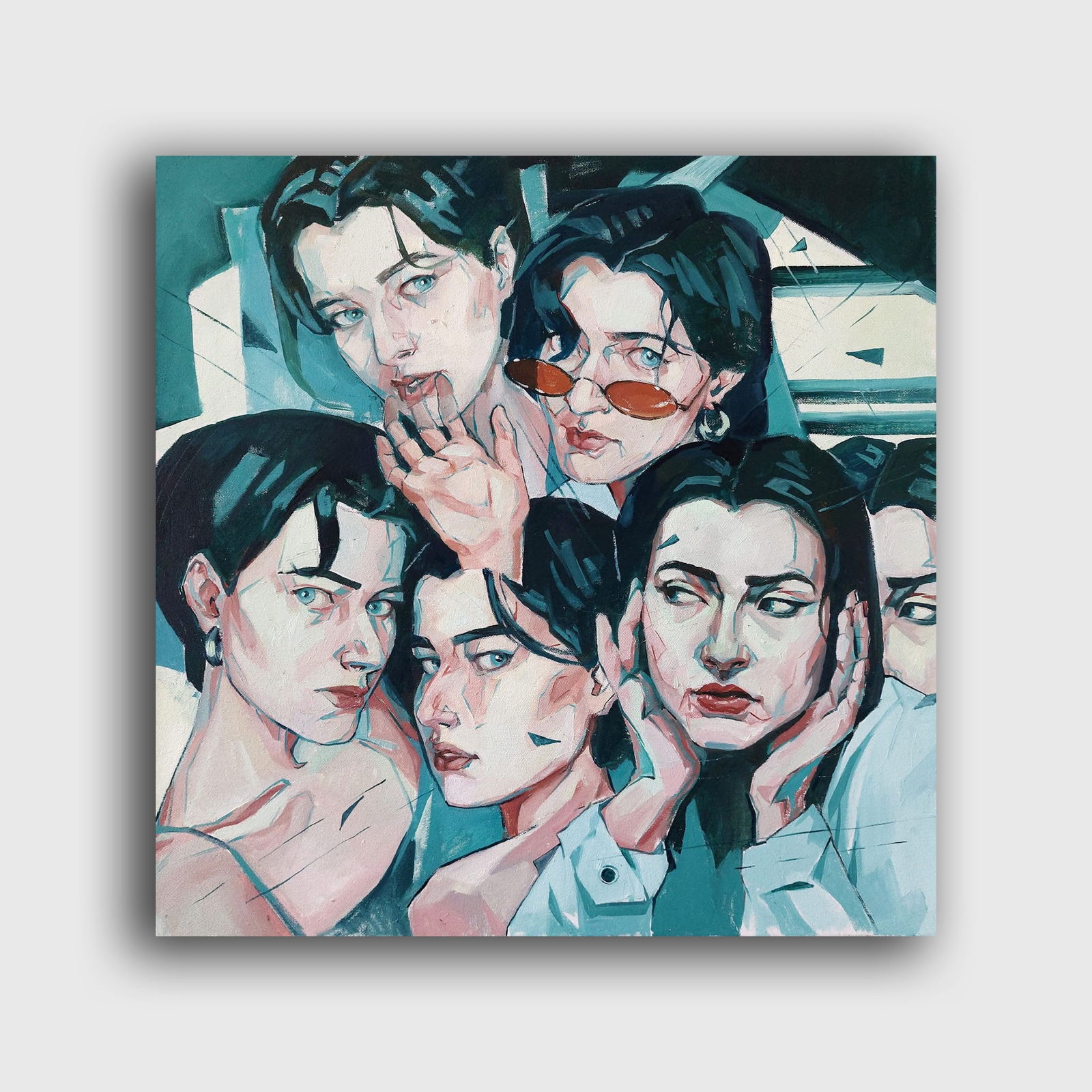 Oil painting filter Katya F - 2