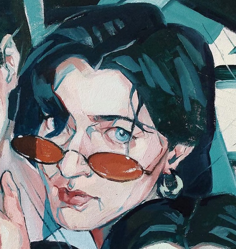 Oil painting filter Katya F - 5