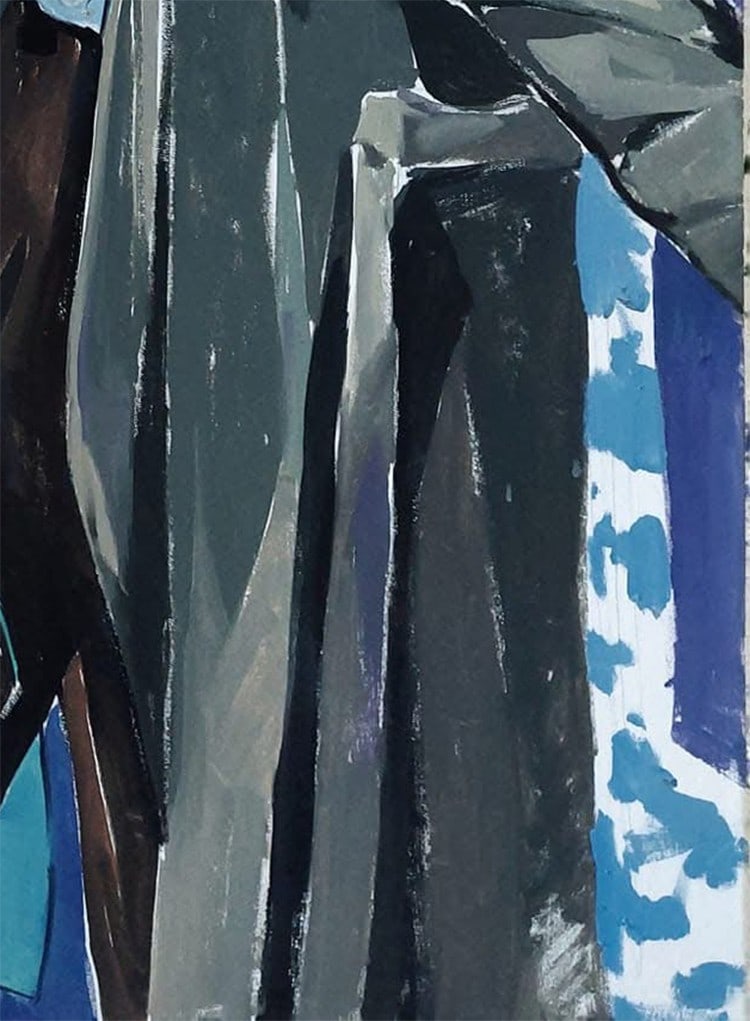 Oil painting Summer Katya F - 6