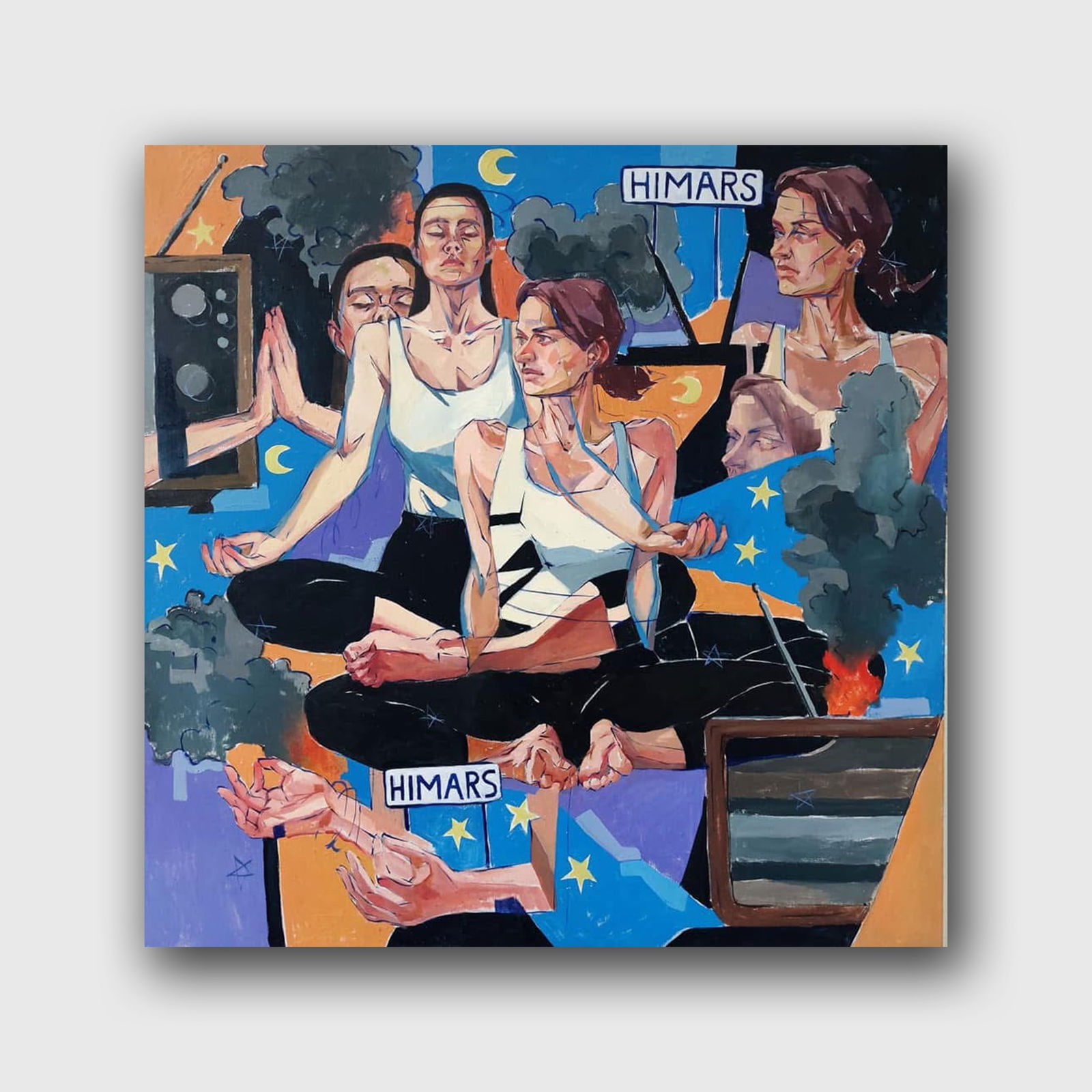 Oil painting Harmony Katya F - 2