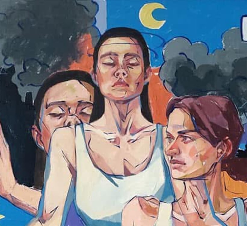 Oil painting Harmony Katya F - 8