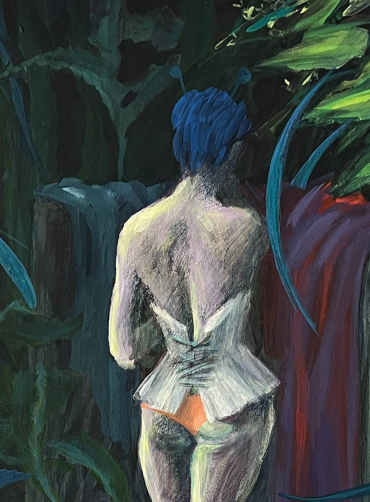 Acrylic painting my territory Natalia V. - 5