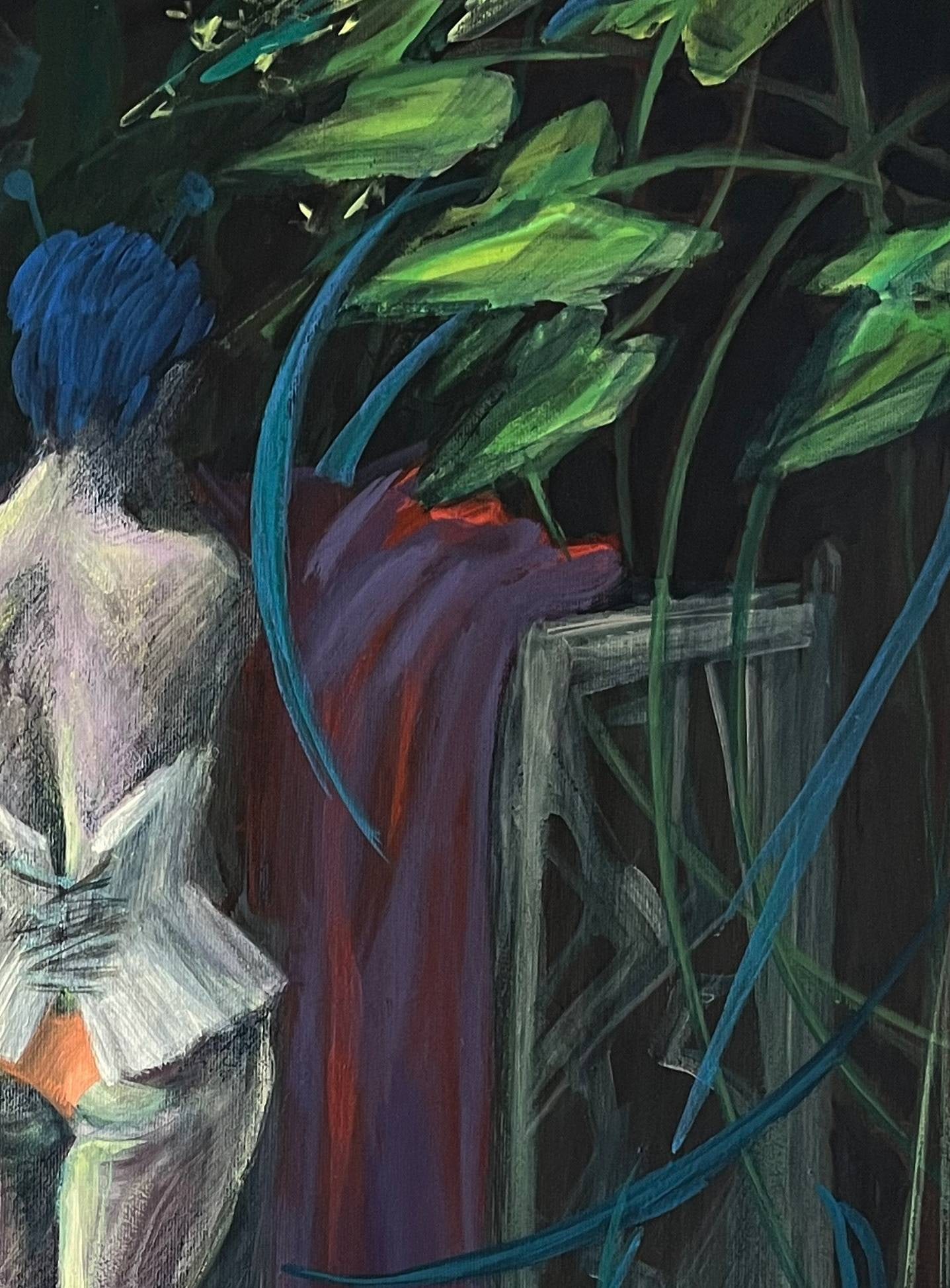 Acrylic painting my territory Natalia V. - 6