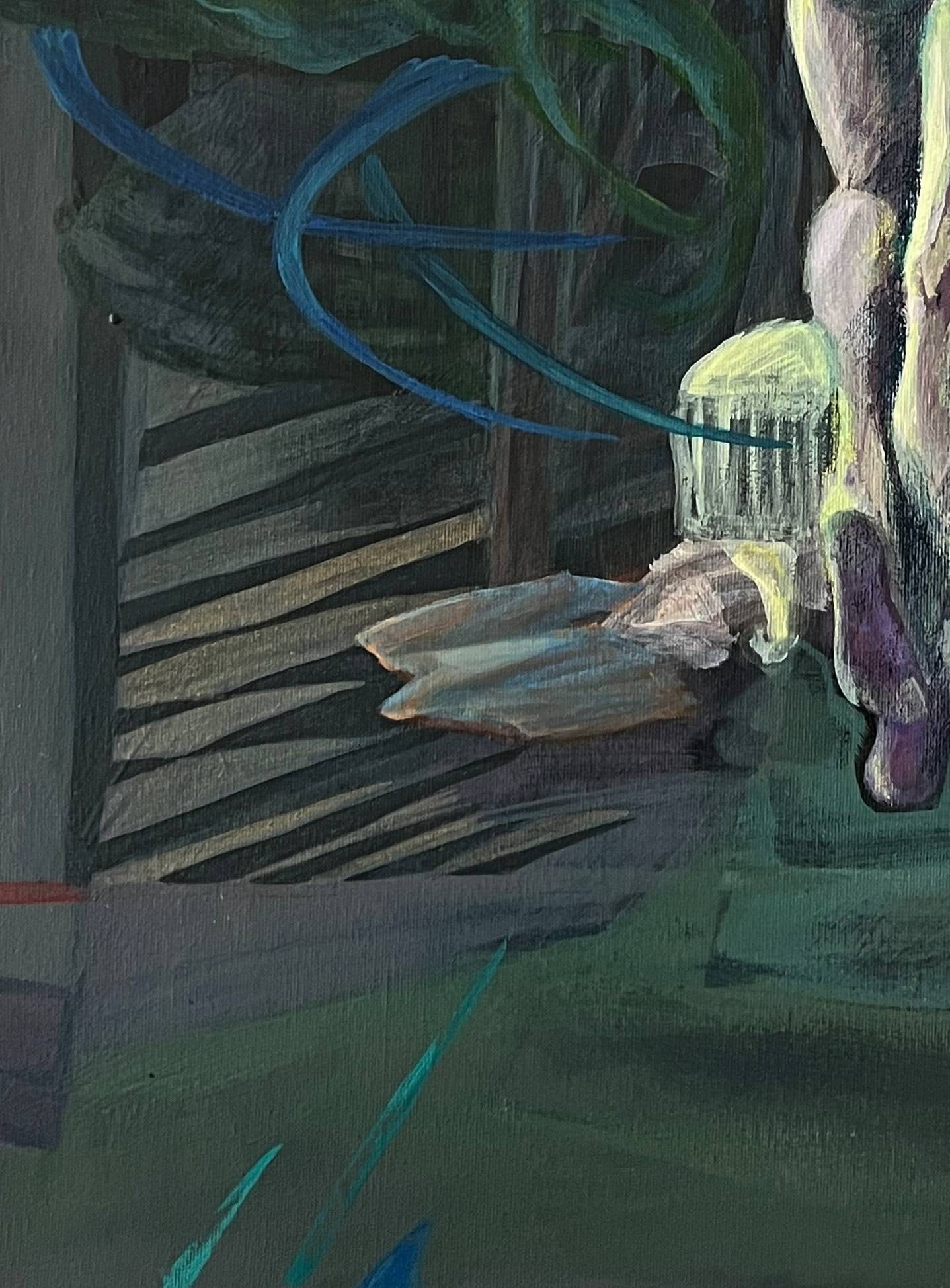 Acrylic painting my territory Natalia V. - 7