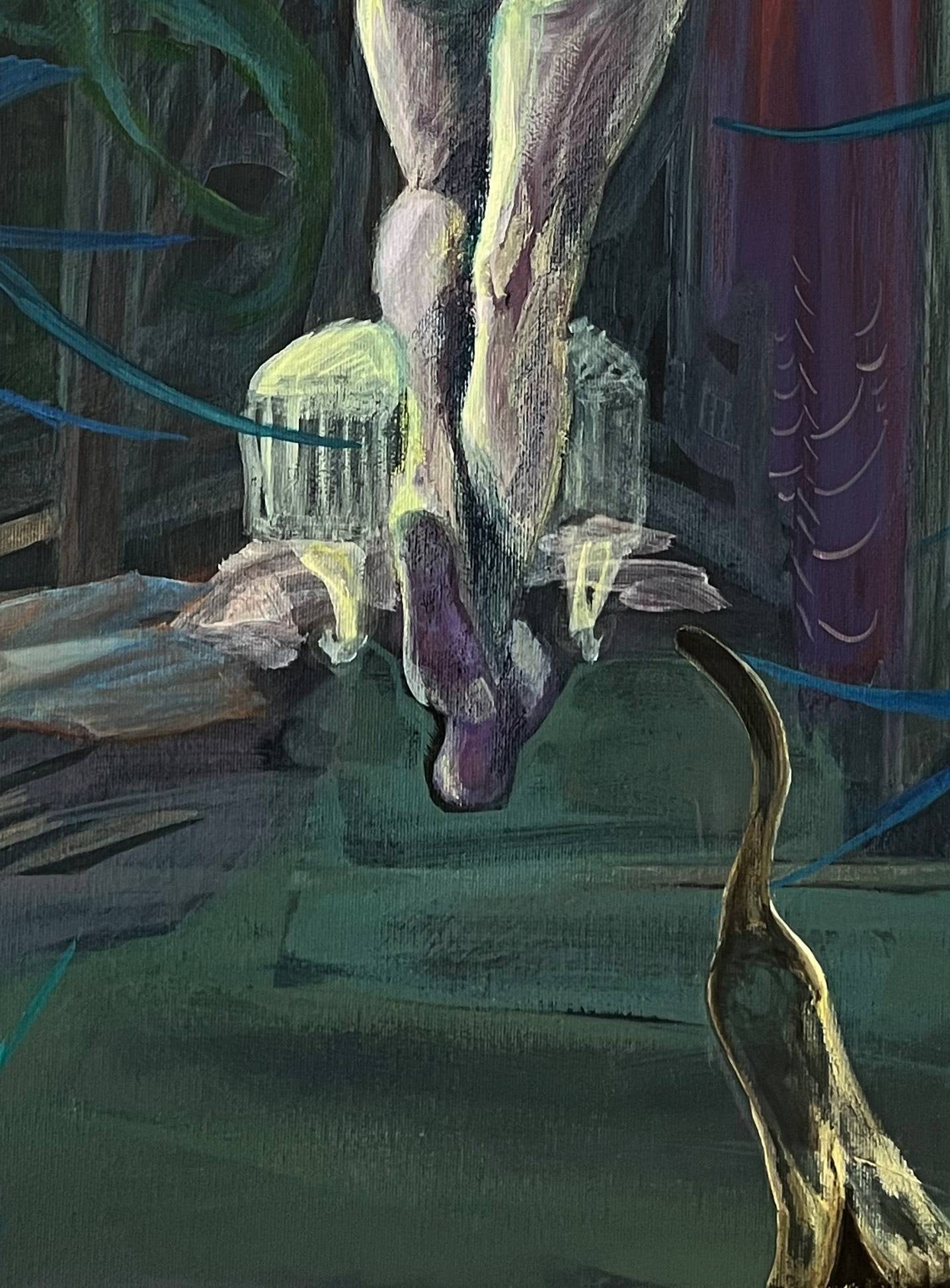 Acrylic painting my territory Natalia V. - 8