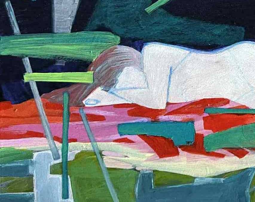 Acrylic painting I sell dreams Natalia V. - 5