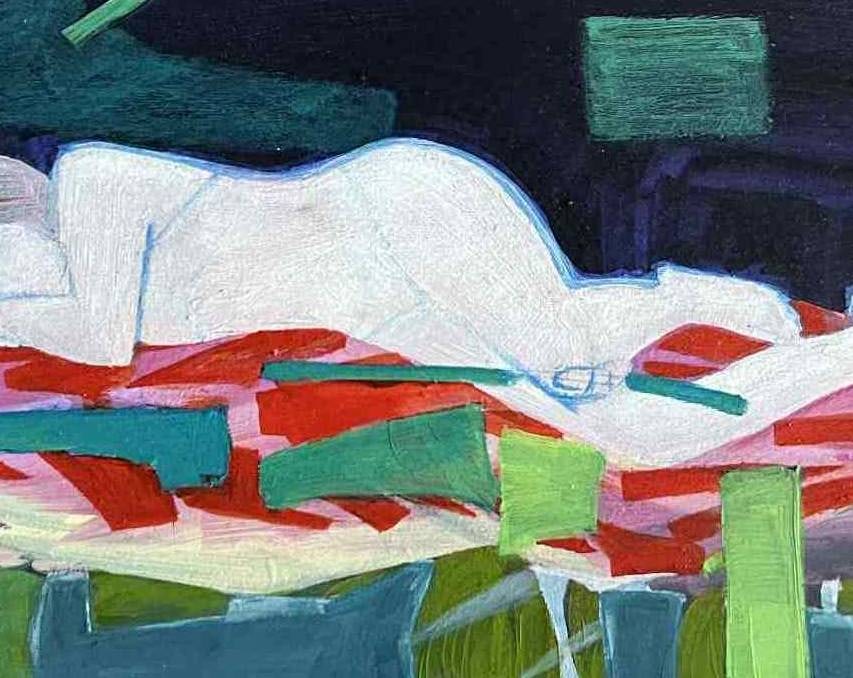 Acrylic painting I sell dreams Natalia V. - 6