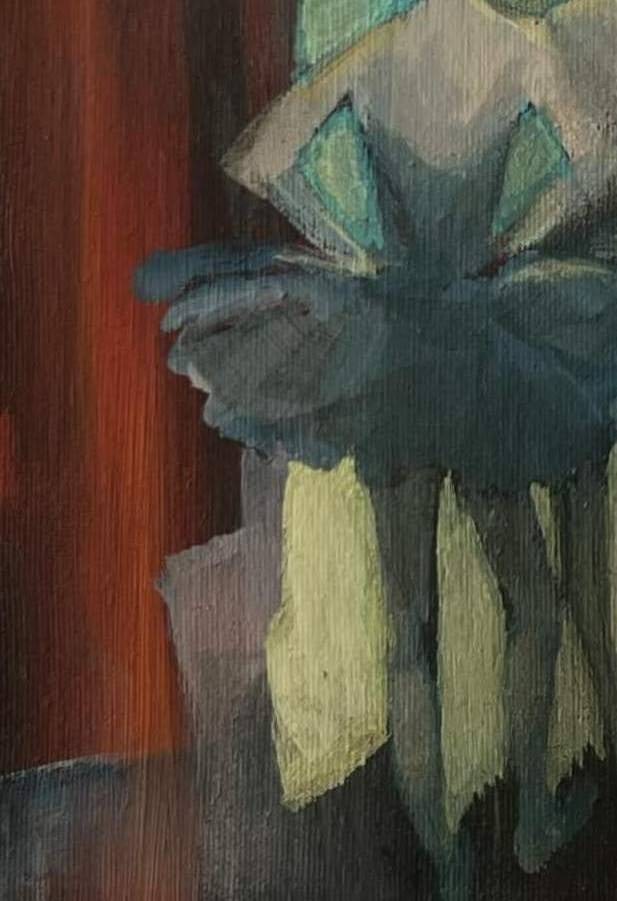 Acrylic painting ballet series Behind the scenes 2 Natalia V. - 5