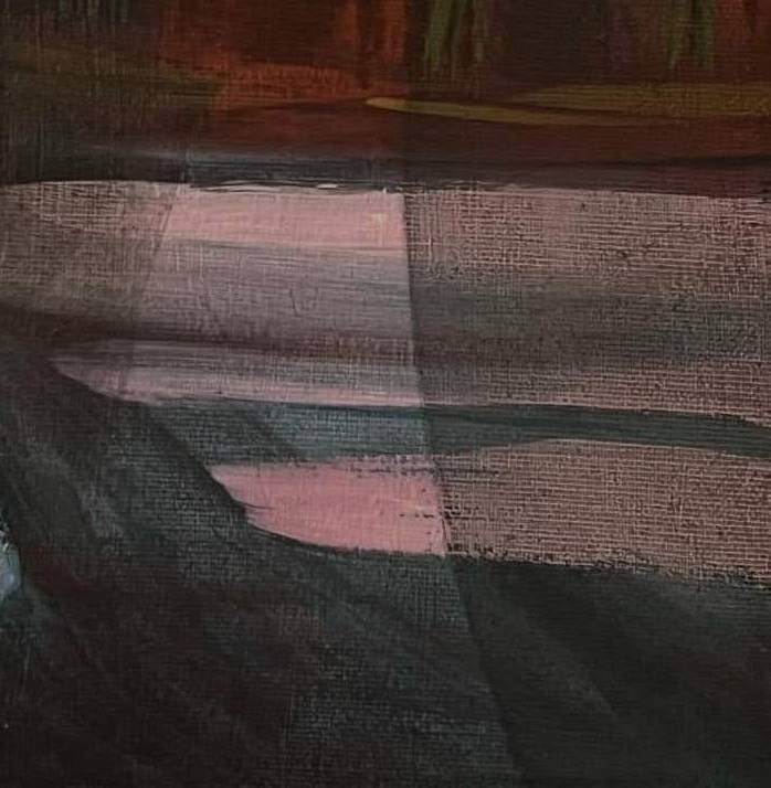 Acrylic painting ballet series Behind the scenes 3 Natalia V. - 7