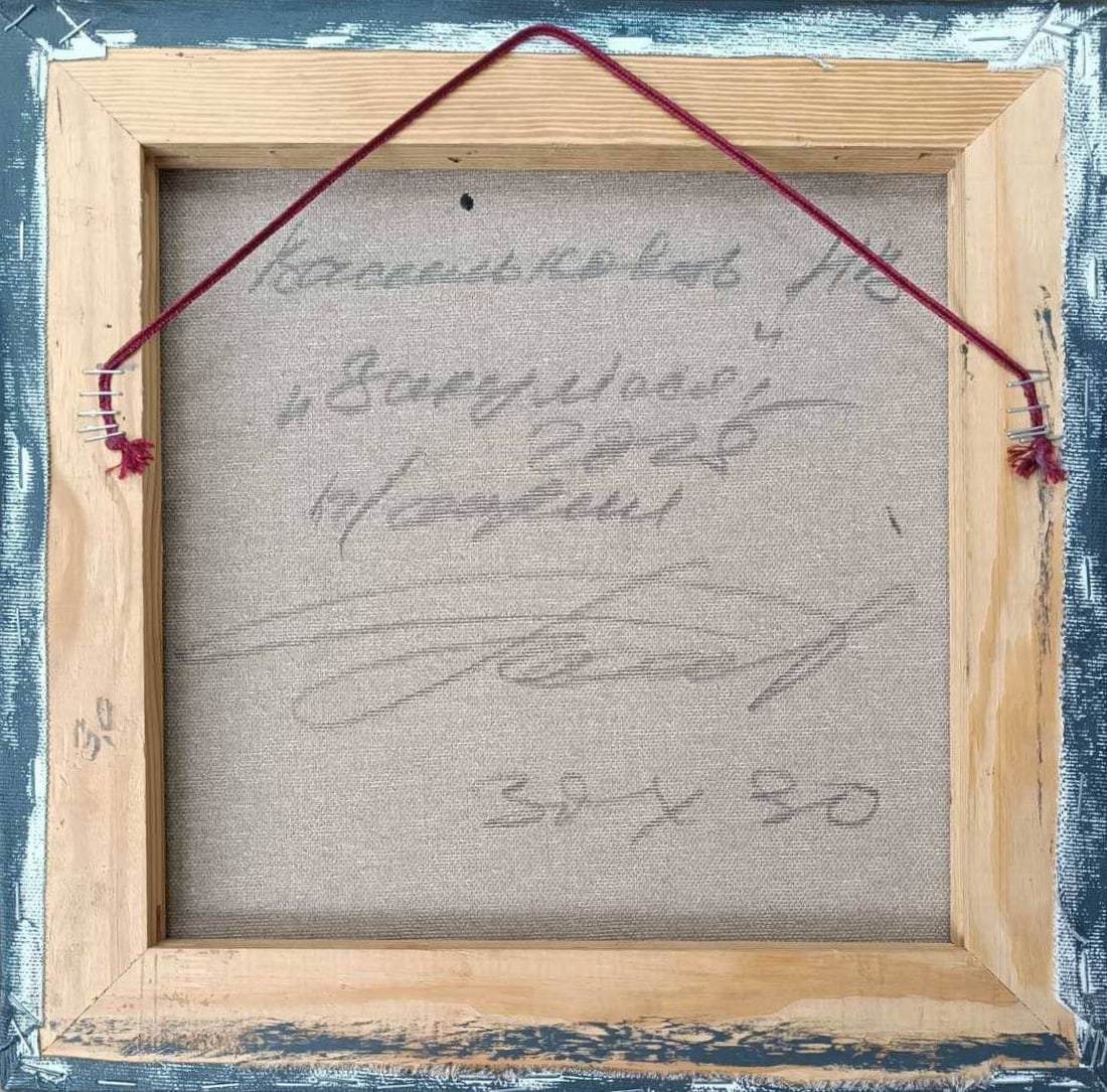 Acrylic painting ballet series Behind the scenes 3 Natalia V. - 9