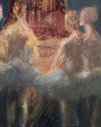 Acrylic painting ballet series Behind the scenes 5 Natalia V. - 7