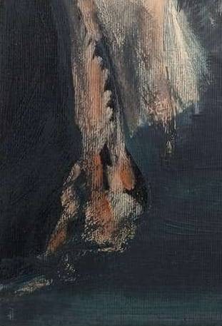 Acrylic painting ballet series Behind the scenes 5 Natalia V. - 6