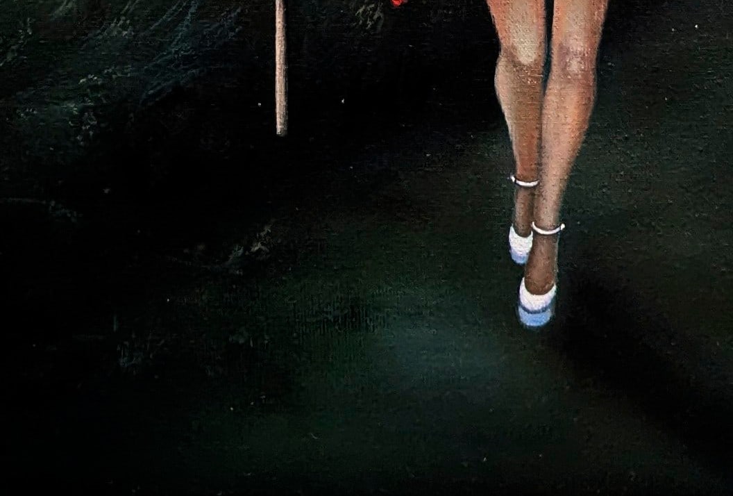 Oil painting Bunny suit Ukrainian painter - 10